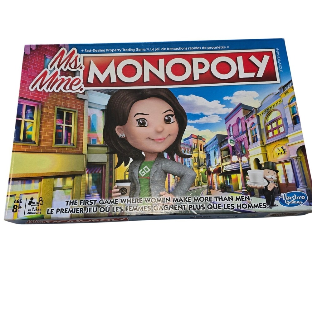 🆕️ NEW Hasbro Ms. Monopoly Board Game Female Inventors Edition